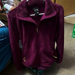 North face fluffy jacket